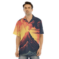 Fuego Volcanic Hawaiian Shirt