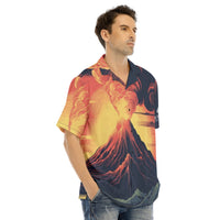 Fuego Volcanic Hawaiian Shirt