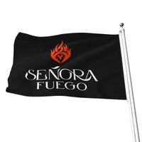 Fuego Double Sided  Flag