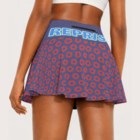 Tweezer Pleated Skirt with Double Pockets