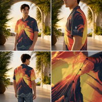 Fuego Volcanic Hawaiian Shirt