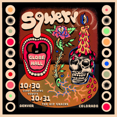 Sqwerv with Giant Walking Robots - Globe Hall, Denver CO - Friday OCT 30