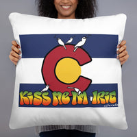 Kiss ME I'm a Reversable Pillow!