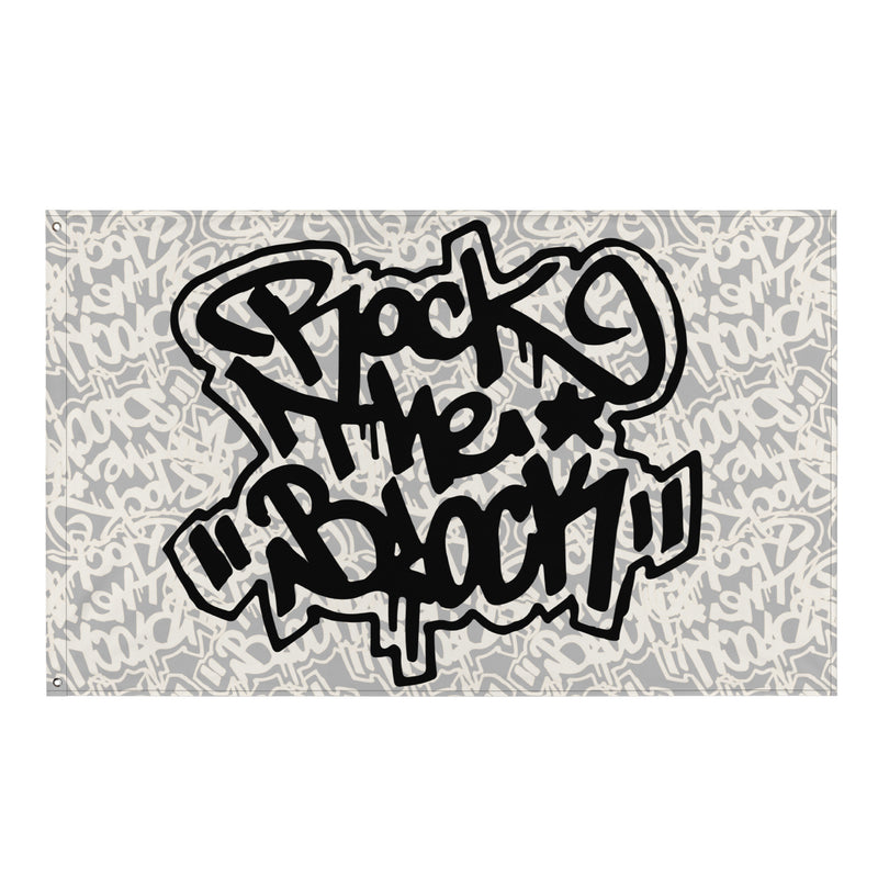 Rock the Block Flag