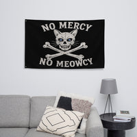 NO MEOWCY Jolly Roger Flag
