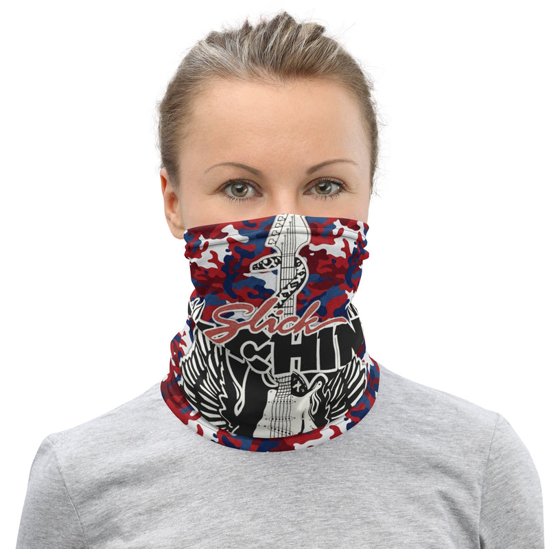 Red, White, & Camo Slick Machine Gaiter