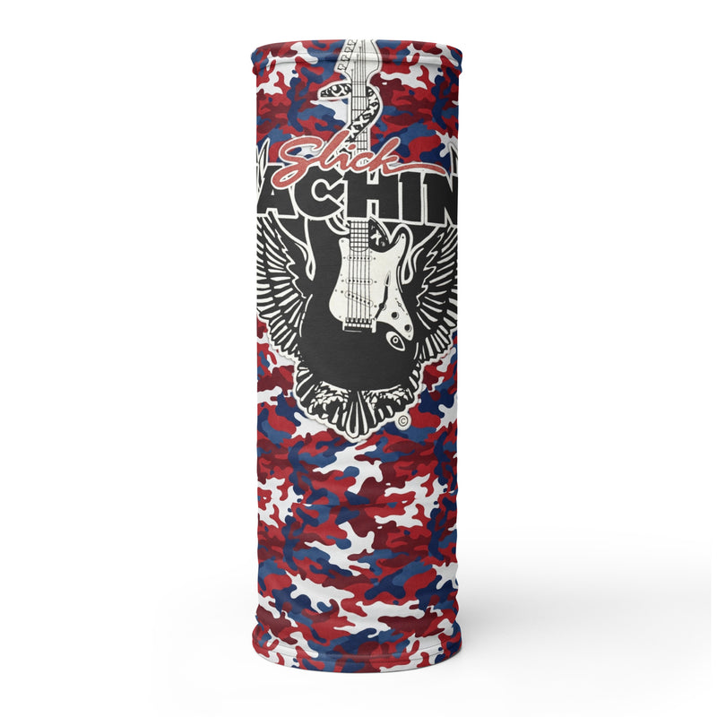 Red, White, & Camo Slick Machine Gaiter