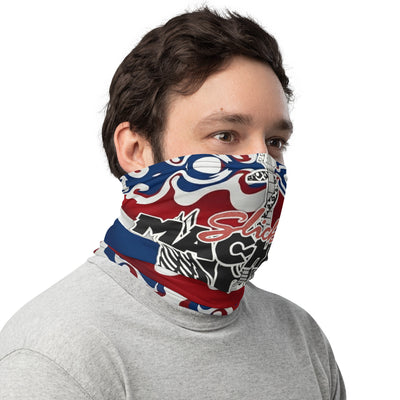 RWB Wave Slick Machine Neck Gaiter