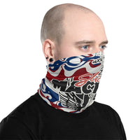 RWB Wave Slick Machine Neck Gaiter