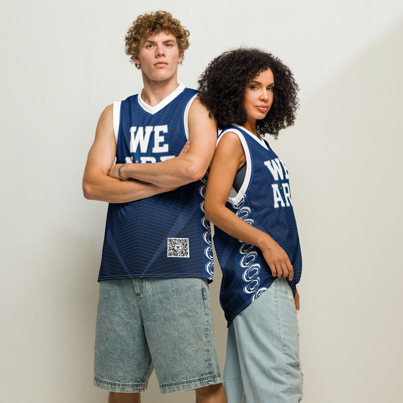 WE ARE basketball jersey