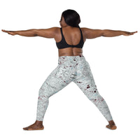 Later, Richard! Crossover leggings with pockets