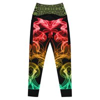 Reggae Smoke Crossover Leggings
