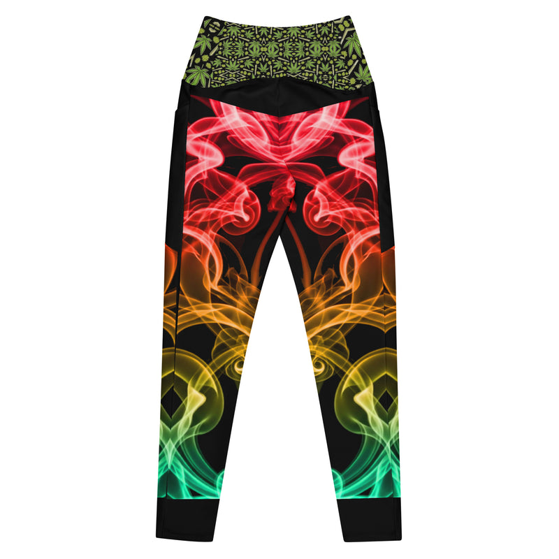 Reggae Smoke Crossover Leggings