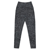Technically Tatyana crossover leggings with pockets