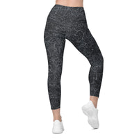 Technically Tatyana crossover leggings with pockets