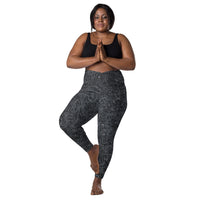 Technically Tatyana crossover leggings with pockets