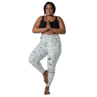 Later, Richard! Crossover leggings with pockets