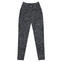 Technically Tatyana crossover leggings with pockets