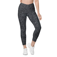 Technically Tatyana crossover leggings with pockets
