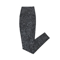 Technically Tatyana crossover leggings with pockets