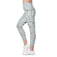 Later, Richard! Crossover leggings with pockets