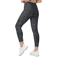 Technically Tatyana crossover leggings with pockets