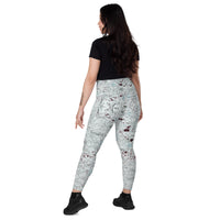 Later, Richard! Crossover leggings with pockets