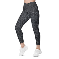 Technically Tatyana crossover leggings with pockets