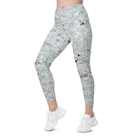 Later, Richard! Crossover leggings with pockets