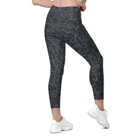 Technically Tatyana crossover leggings with pockets