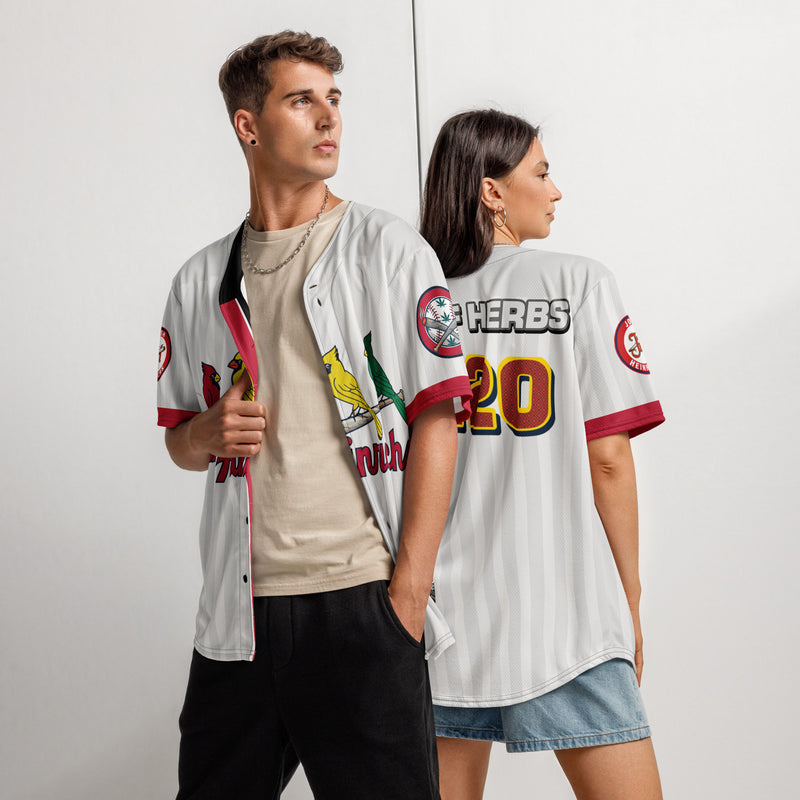 Three Little Cardinals Baseball Jersey