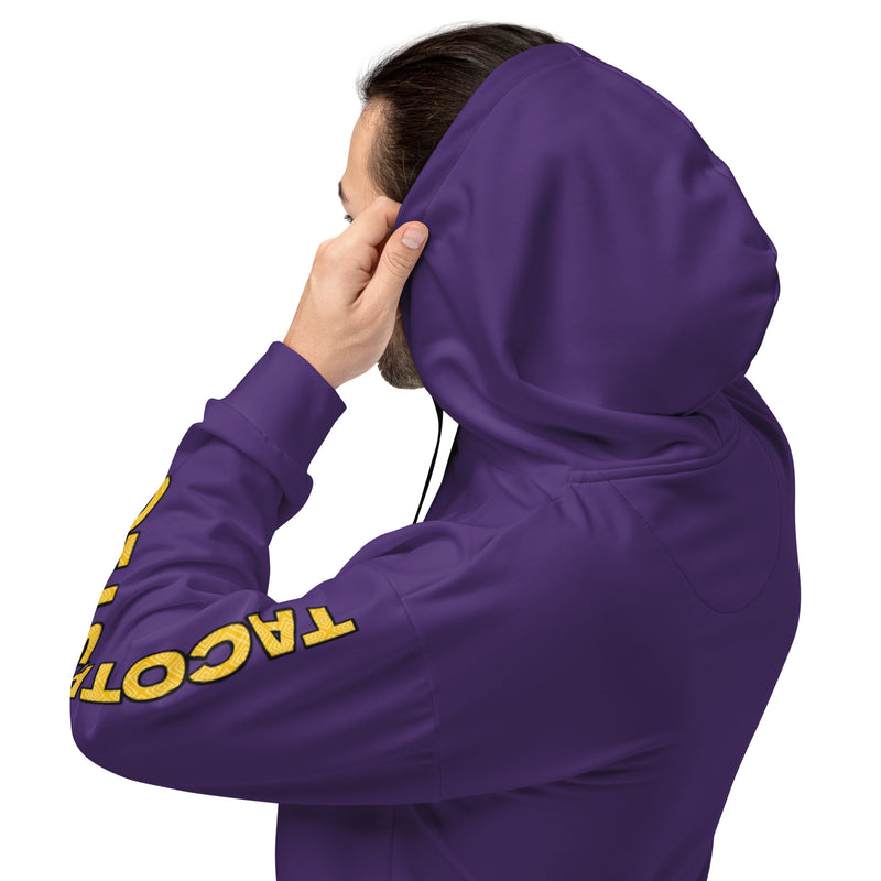 Tacotastic in Purple Unisex Hoodie