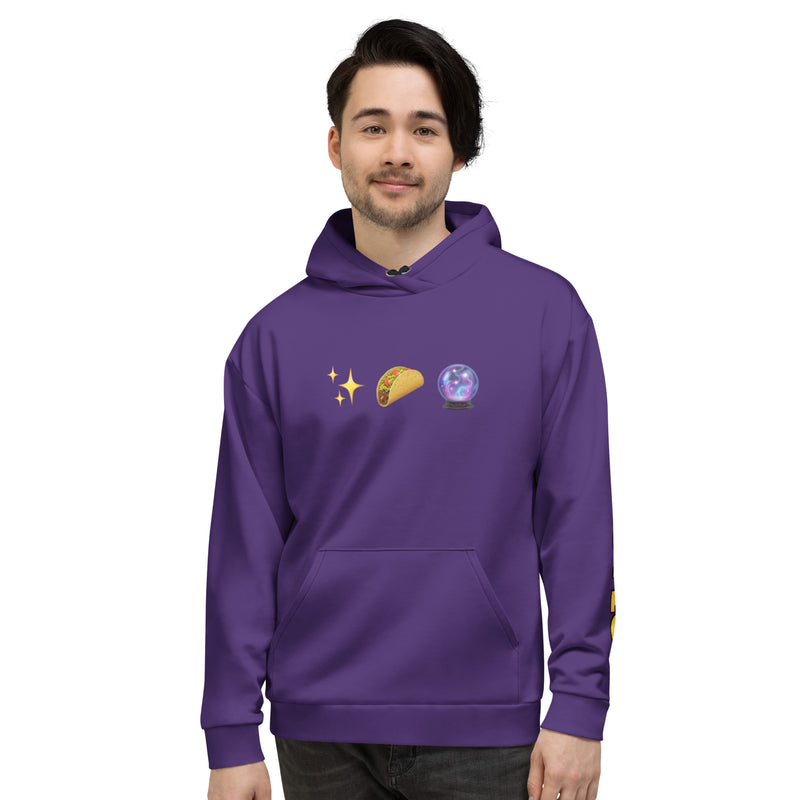 Tacotastic in Purple Unisex Hoodie