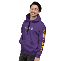 Tacotastic in Purple Unisex Hoodie