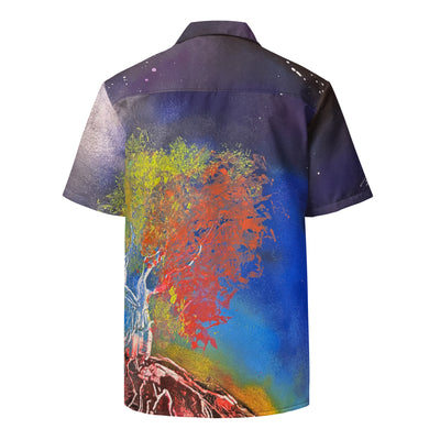 Leaf Peepin Button Up