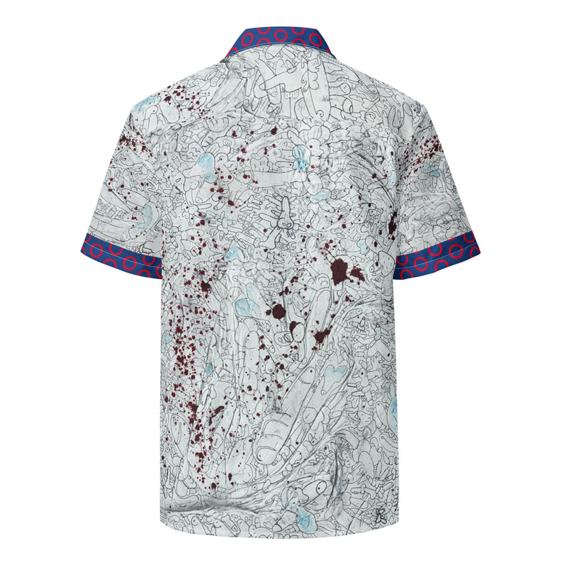 PHISH DISKS Button Up