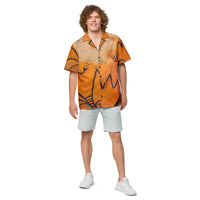 Orange Crush Button Up