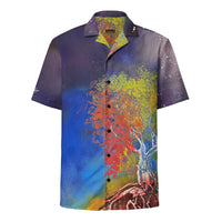 Leaf Peepin Button Up