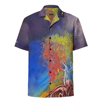 Leaf Peepin Button Up