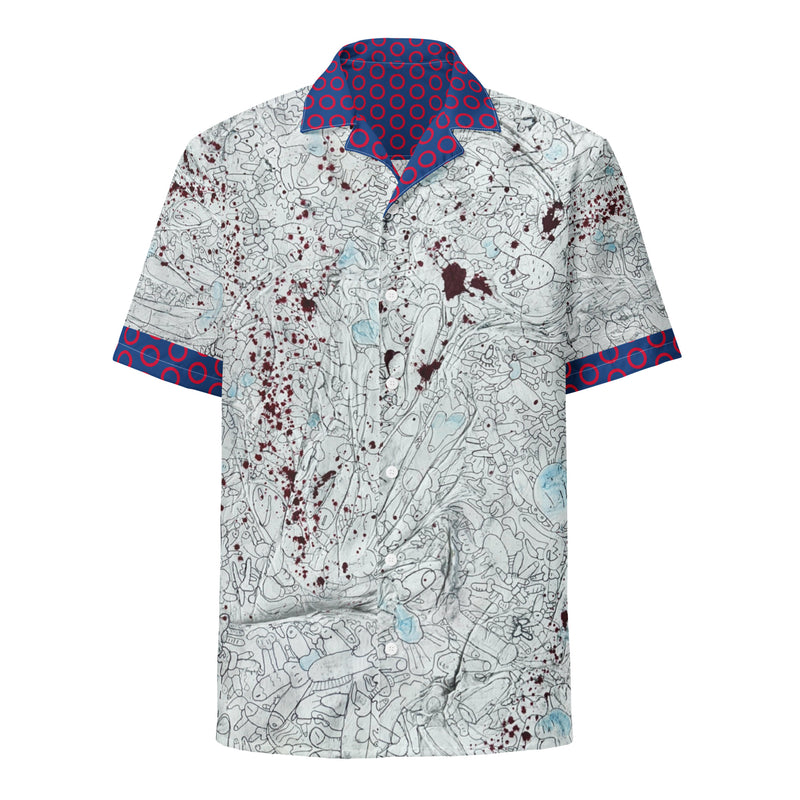 PHISH DISKS Button Up
