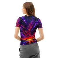 Psychedelic Highway Ladies Cotton Tee
