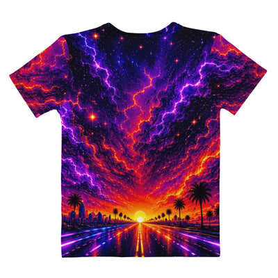 Psychedelic Highway Ladies Cotton Tee