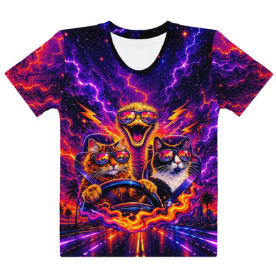 Psychedelic Highway Ladies Cotton Tee