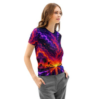 Psychedelic Highway Ladies Cotton Tee