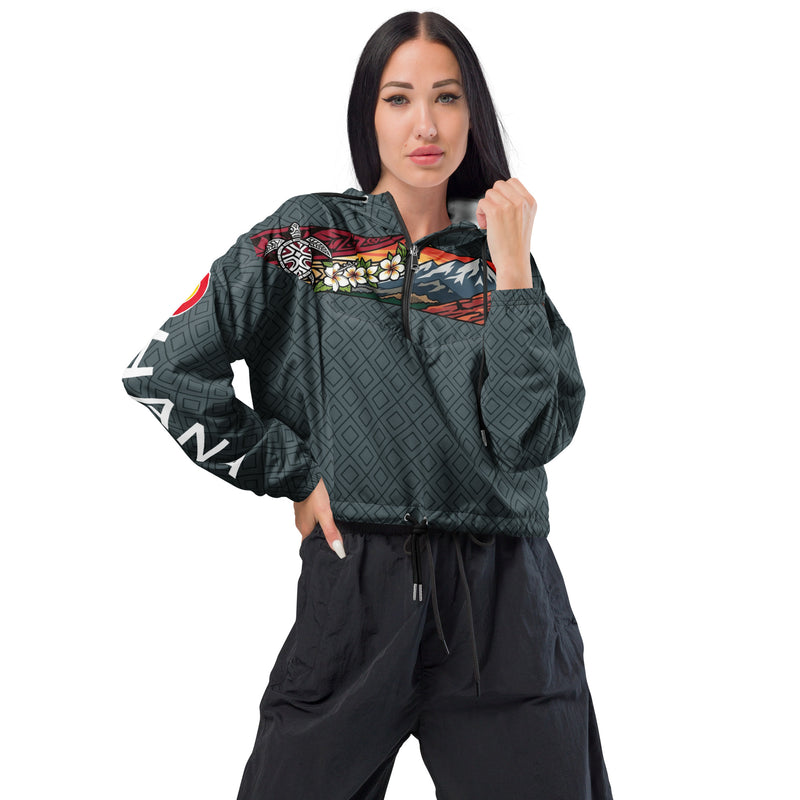 MTN OHANA Cropped Windbreaker