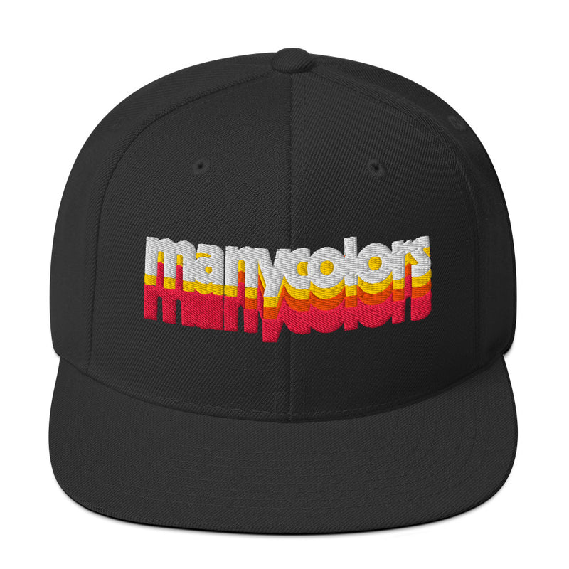 Manycolors Embroidered Snapback