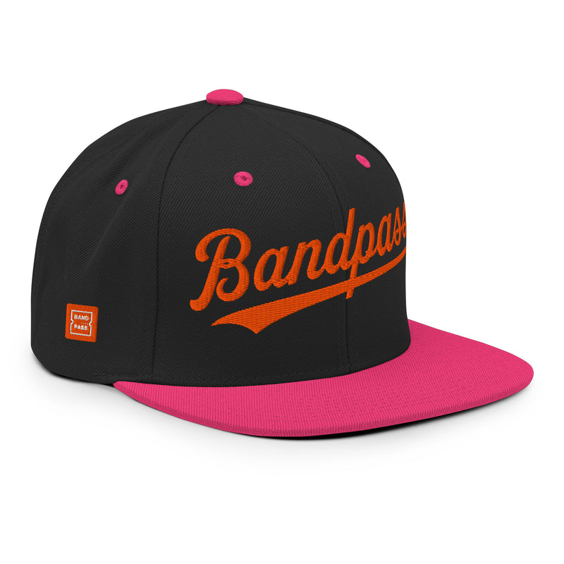 BandPass Embroidered Snapback Hat