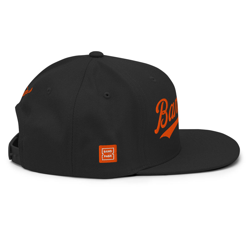 BandPass Embroidered Snapback Hat