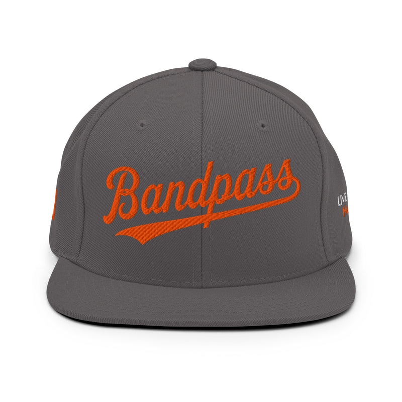 BandPass Embroidered Snapback Hat