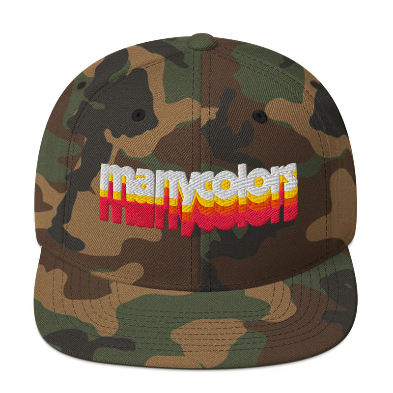 Manycolors Embroidered Snapback